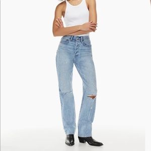 Aritzia denim forum jeans